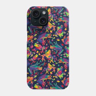 Rainbow Tree Frogs Phone Case