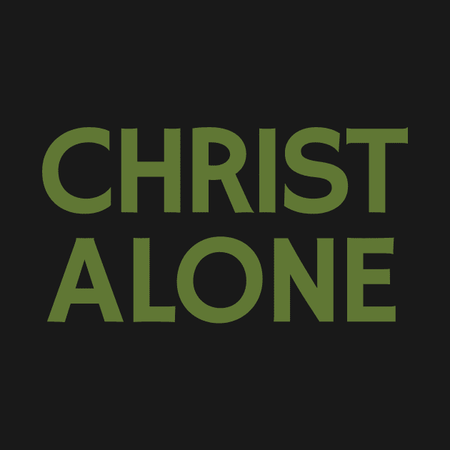 Christ Alone by calebfaires