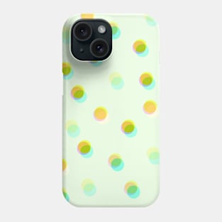 Celofane Of Green Pastel Dots Phone Case