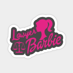 Lawyer Barbie Magnet