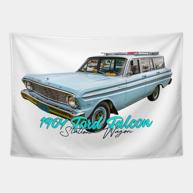 1964 Ford Falcon Station Wagon Tapestry by Gestalt Imagery