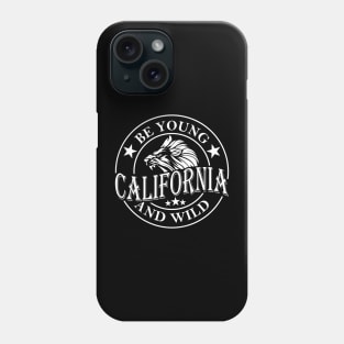 Lion Wild California Vintage Quotes Phone Case