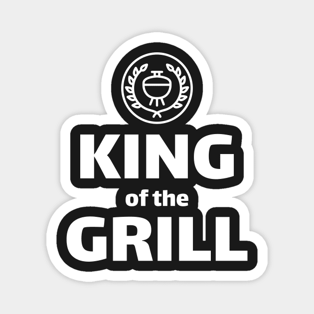 King of the Grill Magnet by mikepod