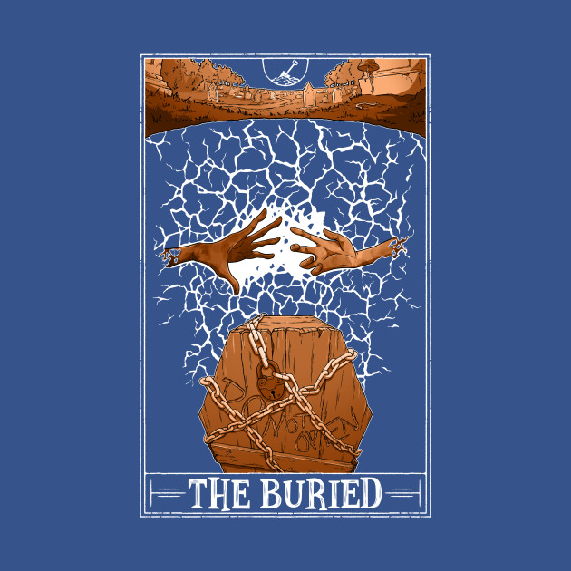 The Buried Tarotesque (Dark) - The Magnus Archives - T-Shirt