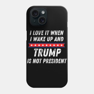 Trump is Not My President Phone Case