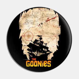 The Goonies - Pirate Ship Pin