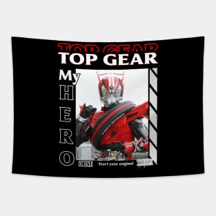 My Hero Drive Tapestry