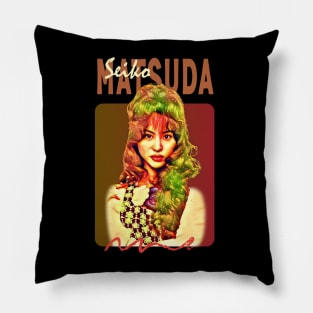 Seiko Matsuda // Retro 80s Fan Design Pillow