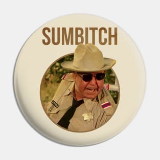 SUMBITCH JUSTICE SHERIFF  TRUCKING Pin