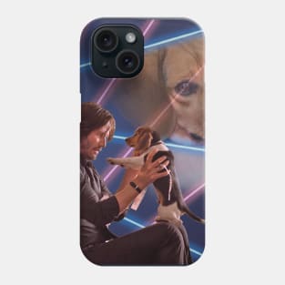 John Wick And Daisy Lasers 80s Yearbook Montage Phone Case