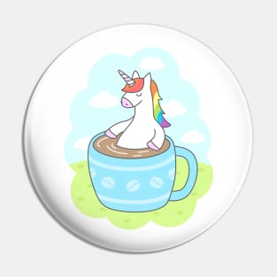 Unicorn Coffee Pin