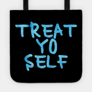 Blue Treat Yo Self Tote