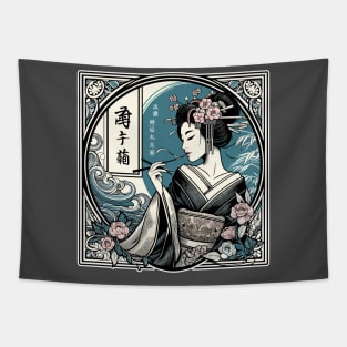 Geisha Art Tapestry