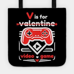 V Is For Video Game Tote