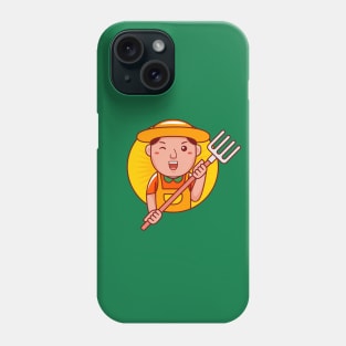 Farmer Man Phone Case