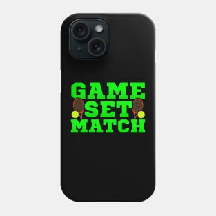 Cute Game Set Match Tennis Players Phone Case