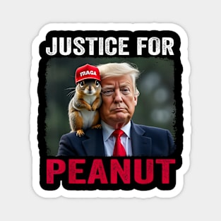 Justice-For-Peanut Magnet