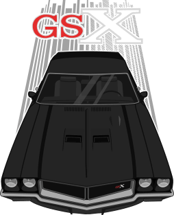 Buick Skylark GTX - 2ng gen - Black Magnet