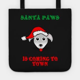 Santa Paws Christmas Tote