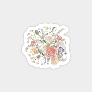 Vintage Boho Florals - Avery Collection Magnet