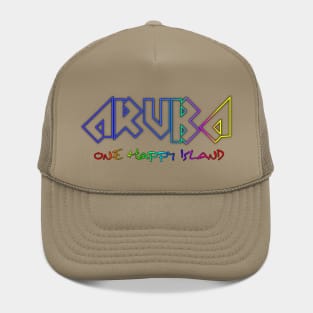 Aruba one happy Island Coloring Hat