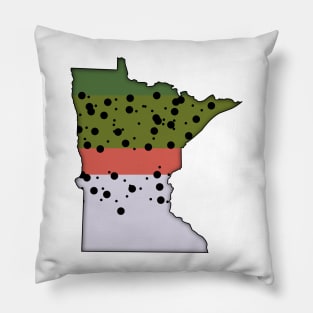 Minnesota Trout Pillow