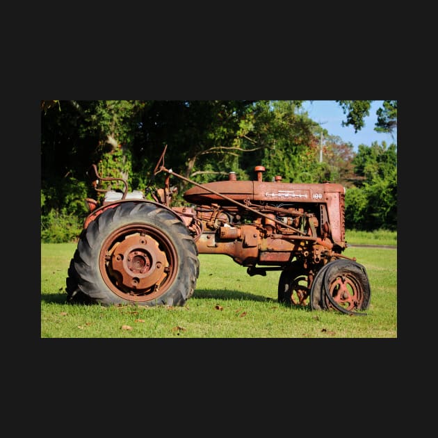 Rusty Vintage Tractor by Cynthia48