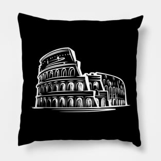 Rome Colosseum Pillow