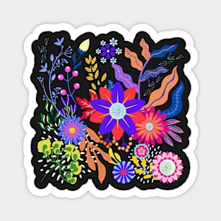 Autumn Floral Magnet