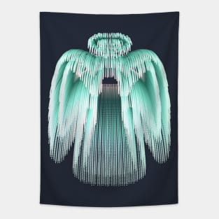 Comforting Angel Abstract Art Tapestry