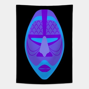 African Festival Mask Tapestry