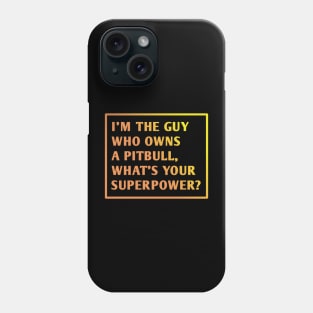 Pitbull Lover Phone Case