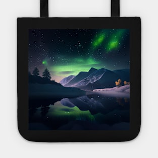 Iridescent Northern Lights Tote