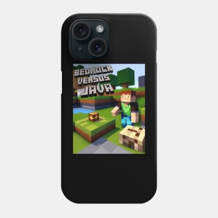 Bedrock Vs. Java Phone Case