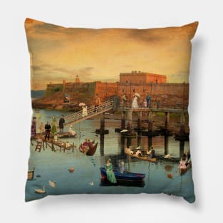 June afternoon at the San Antón's Castle Pillow