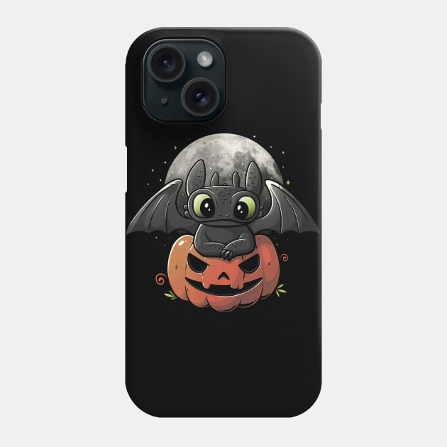 Spooky Dragon Phone Case by eduely