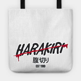 Harakiri seppuku Japanese Tote