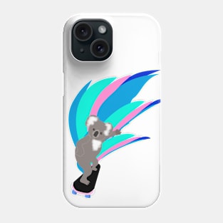 Koala skater Phone Case