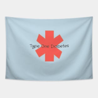 Type One Diabetes - Red Tapestry