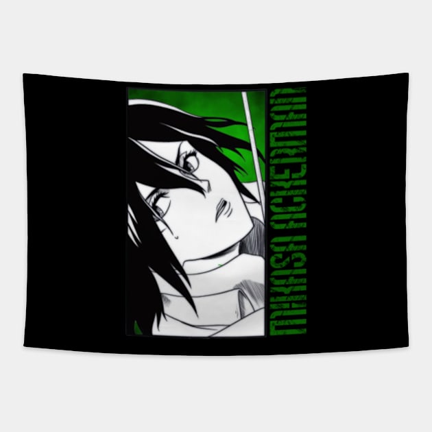 Mikasa Ackerman - AOT Tapestry by Thrillercat