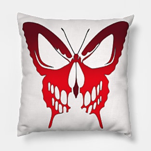 Abstract Skull Pillow