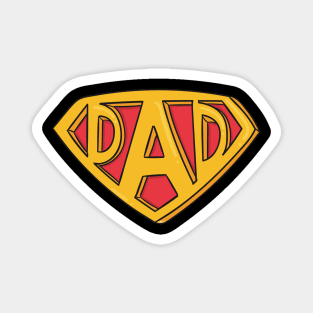Super Dad Insignia Magnet