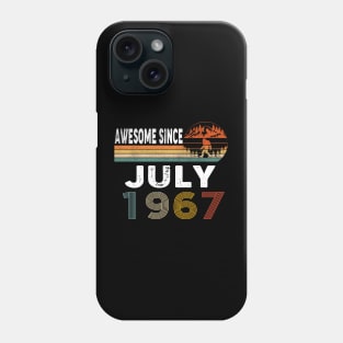 Awesome Since July 1967 Phone Case