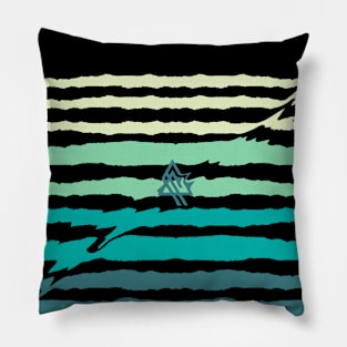 Verano abstracto Pillow