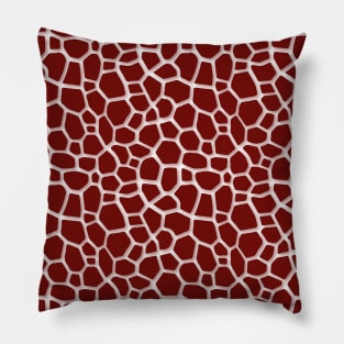 Animal Skin with African Color Style Pillow