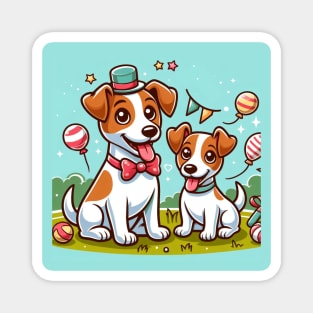 Happy Dogs Magnet