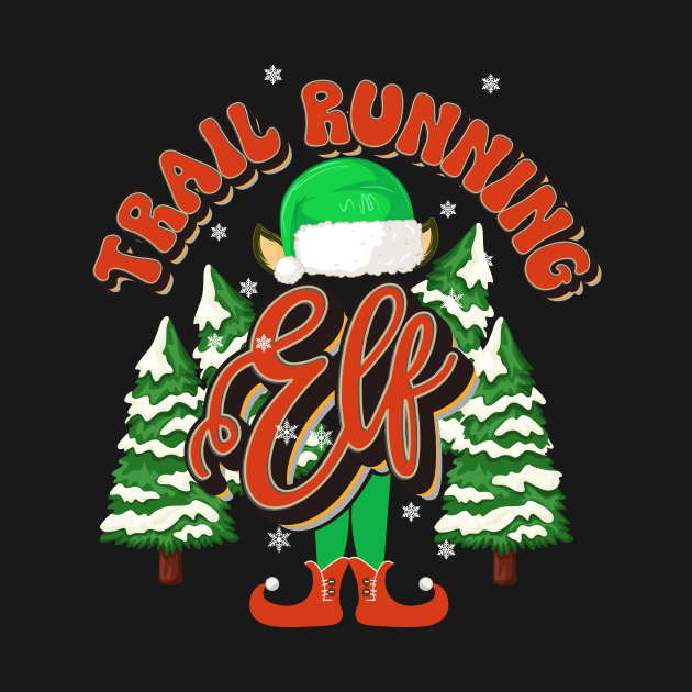 TRAIL RUNNING ELF CHRISTMAS by HomeCoquette