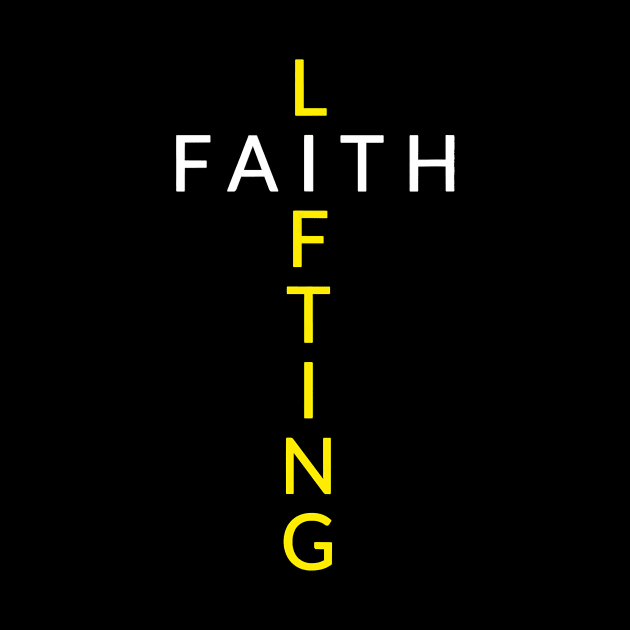 Faith Lifting Cross T-Shirt by PHAIVAYCHU