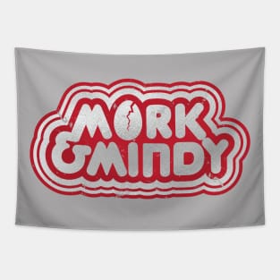Mork & Mindy - 70s Show | Silver Finish Tapestry