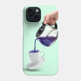 space coffee surrealism Phone Case